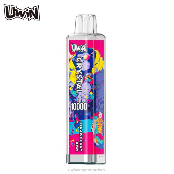 UWIN CRYSTAL 10000 wegwerpvape aardbei-kiwi 8X6011 - Uwin Vape Nederland