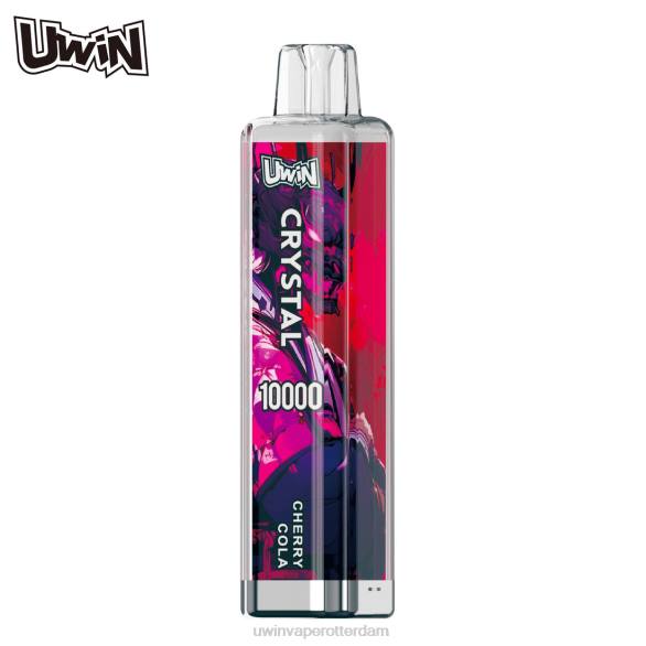 UWIN CRYSTAL 10000 wegwerpvape kersen cola 8X6013 - Uwin Vape Smaak